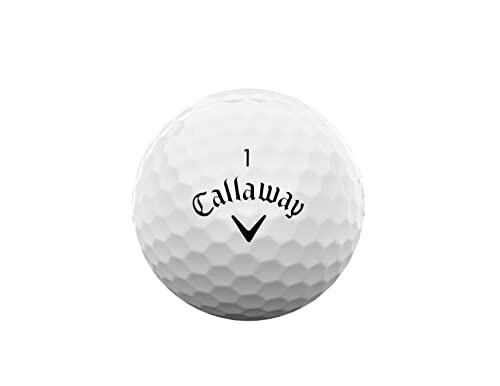 Callaway golf ball with logo