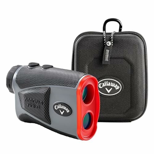 Callaway golf rangefinder with protective case