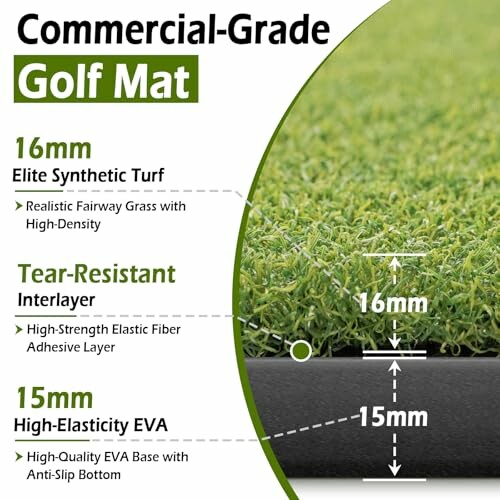 Bearwill Golf Mat 31mm