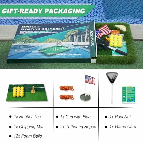 Foldable Chipping Net & Floating Green