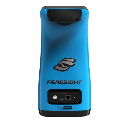 Foresight Sports blue electronic device with ports