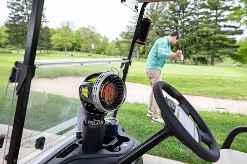 Golf Cart 4,000 BTU Radiant Propane Heater