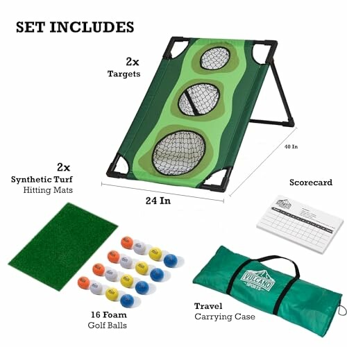 Par 1 Backyard Golf Cornhole Game