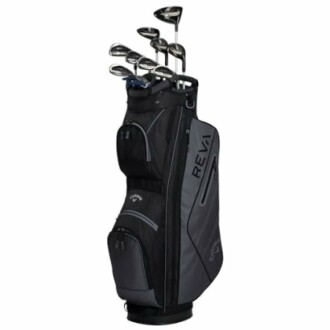 Complete golf club set with bag