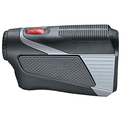 Bushnell golf rangefinder with black and gray design