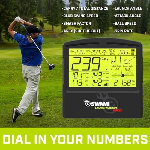 Izzo Golf Swami Launch Master Pro