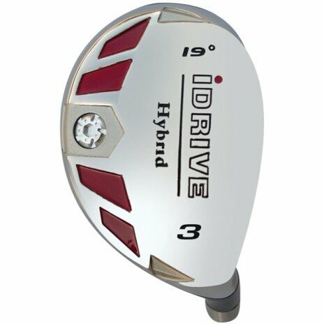 iDrive Hybrid golf club head with 19-degree loft.