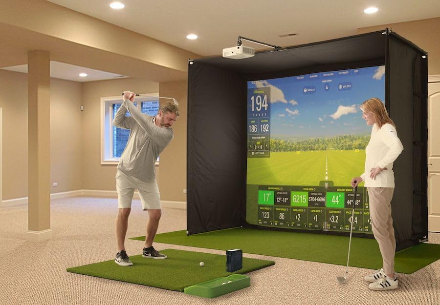 SkyTrak+ Golf Simulator Studio Pro Package