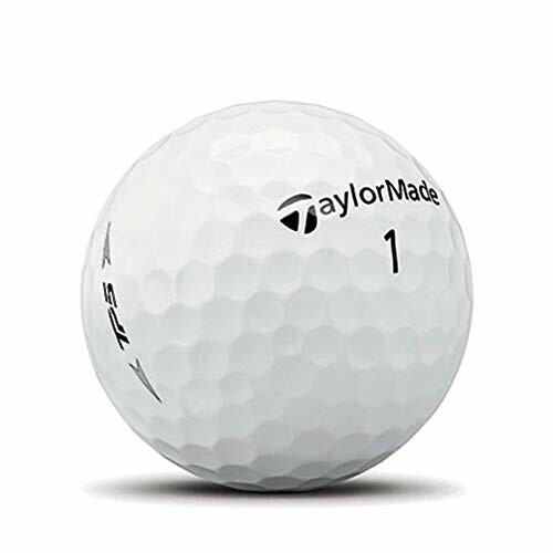 TaylorMade golf ball with logo and number 1