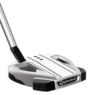 TaylorMade golf putter with a white and black design.