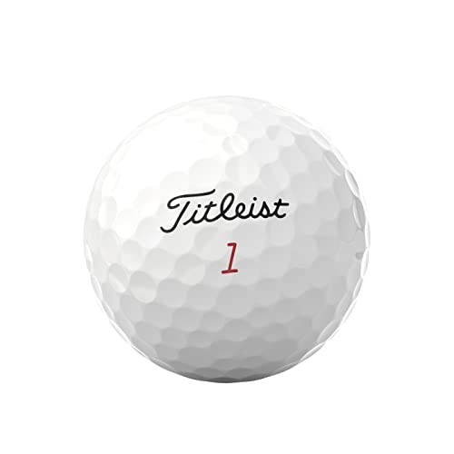 Titleist golf ball with number 1