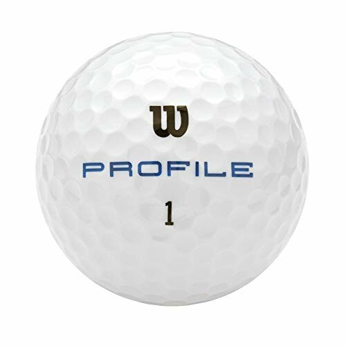 Wilson Profile golf ball with dimples